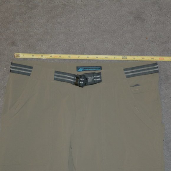 Eastern Mountain Nylon Olive Green Hiking Pants Size 6-R - Picture 6 of 6